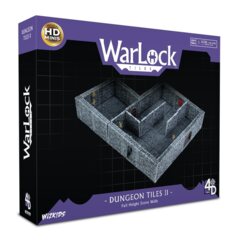 WARLOCK TILES  -  DUNGEON II - FULL HEIGHT STONE WALLS