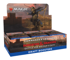 MTG - COMMANDER LEGENDS - BATTLE FOR BALDUR's GATE - DRAFT BOOSTER BOX (ENGLISH)