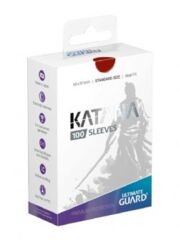 ULTIMATE GUARD - KATANA - STANDARD SIZE SLEEVES - RED