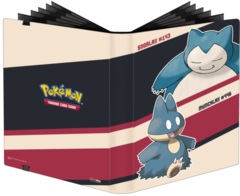 ULTRA-PRO - BINDER - 9-POCKET - SNORLAX & MUNCHLAX - 20 PAGES