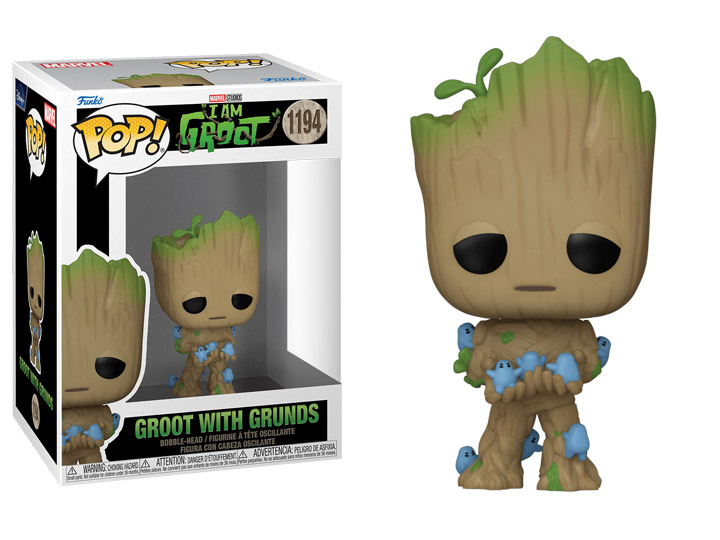 POP - MARVEL - I AM GROOT - GROOT WITH GRUNDS - 1194