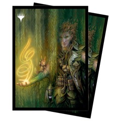MAGIC THE GATHERING - MURDERS AT KARLOV MANOR - STANDARD SIZE SLEEVES - KAUST, EYES OF THE GLADE (100)