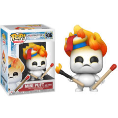 POP - GHOSTBUSTERS AFTERLIFE - MINI PUFT ON FIRE - 936