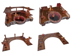 DUNGEONS & DRAGONS 5  -  ICONS OF THE REALMS  -  THE YAWNING PORTAL INN PREMIUM SET