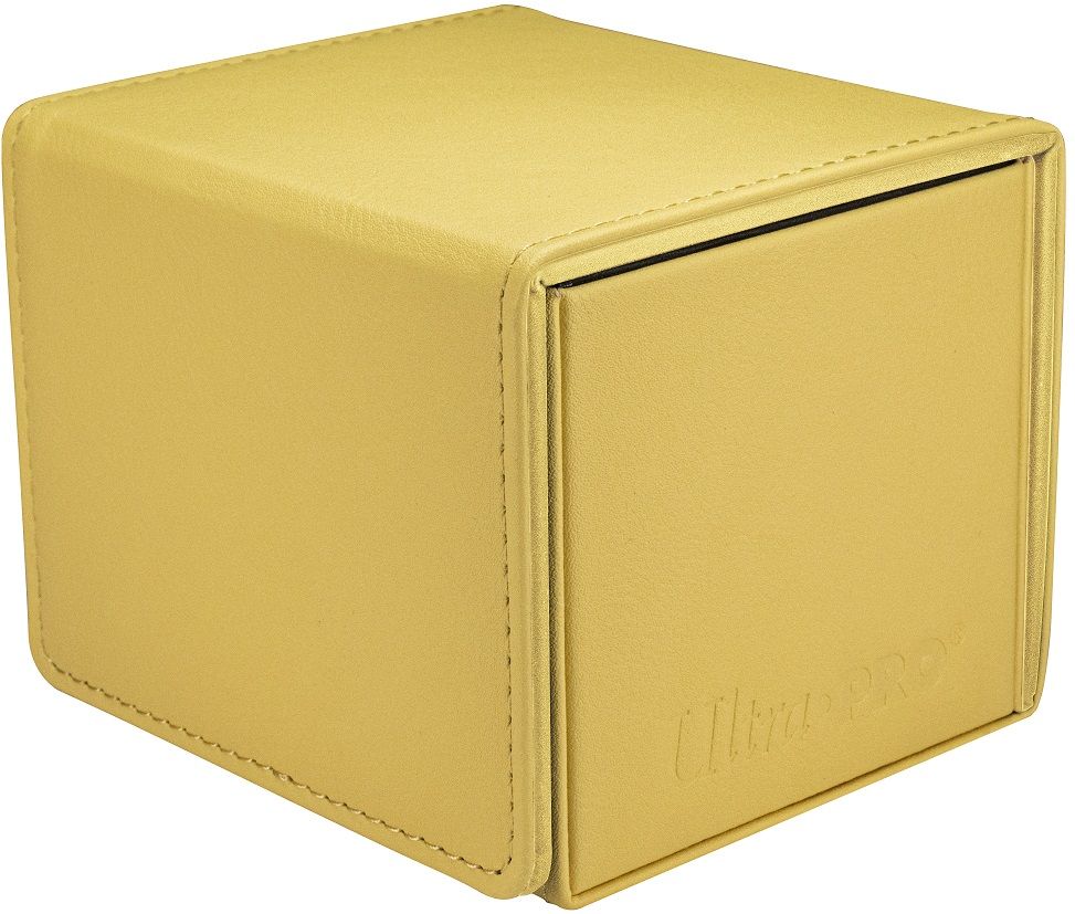 ULTRA PRO - DECK BOX - VIVID ALCOVE EDGE (SIDE-LOAD) - YELLOW