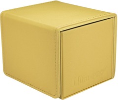 ULTRA PRO - DECK BOX - VIVID ALCOVE EDGE (SIDE-LOAD) - YELLOW