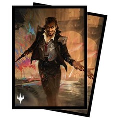 MTG - STREETS OF NEW CAPENNA - 100 SLEEVES - ANHELO, THE PAINTER
