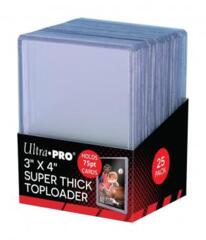 ULTRA PRO - TOPLOADER - THICK 75PT - 25CT