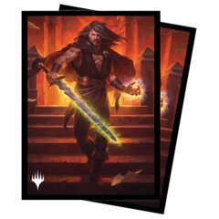 ULTRA PRO - DECK PROTECTOR SLEEVES - 100CT - DOMINARIA UNITED JARED CARTHALION