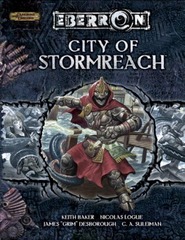 DND 3.5 - DUNGEONS AND DRAGONS - EBERRON - CITY OF STORMREACH