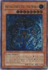 Arcana Force XXI - The World - LODT-EN016 - Ultimate Rare - Unlimited Edition