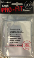 Ultra Pro Small Pro-Fit Sleeves