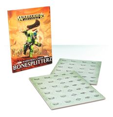 Warscroll Cards: Bonesplitterz (Eng)