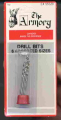 Miniature Tools: Assorted Drill Bits (6)