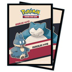 Ultra Pro - Pokemon 65ct Sleeves - Snorlax and Munchlax