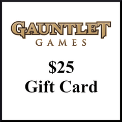 $25 Gauntlet Games Gift Card