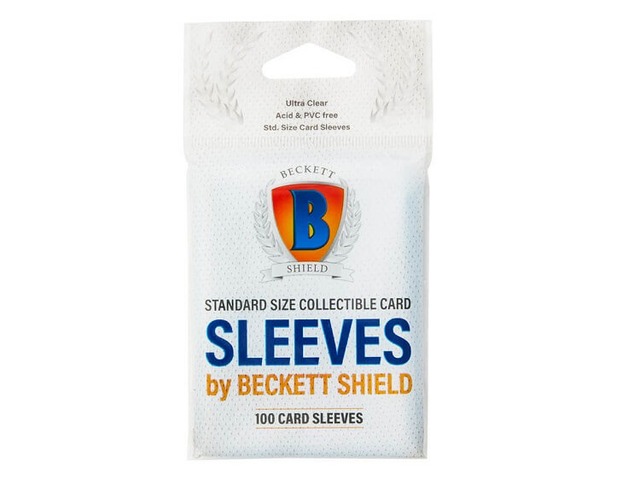 Beckett Shield - Standard Size Collectible Card Sleeves (100)