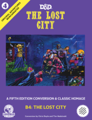 Original Adv Reincarn. #4 The Lost City 5E