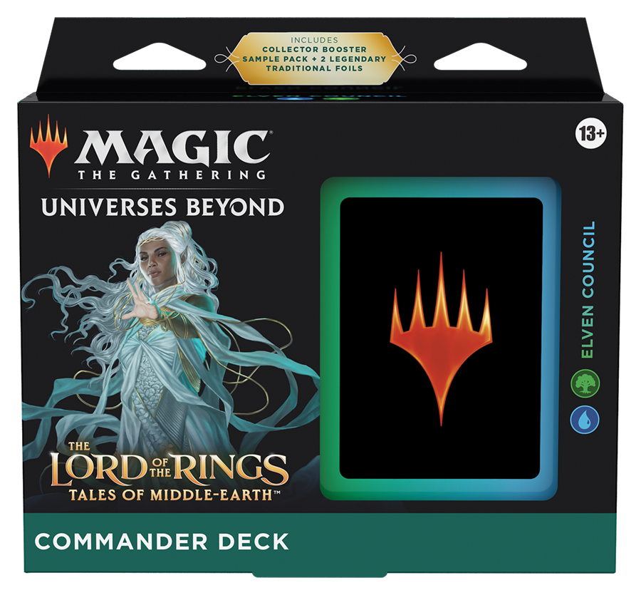 The Lord of the Rings: Tales of Middle-Earth Commander Deck - Elven Council (PREORDER JUNE 16)