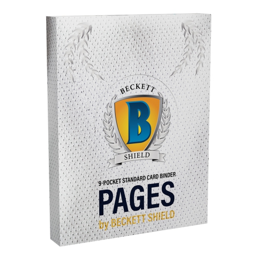 Beckett Shield 9 Pocket Standard Card Binder Pages