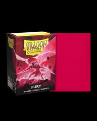 Dragon Shield - Matte Dual Sleeves (100) : Fury