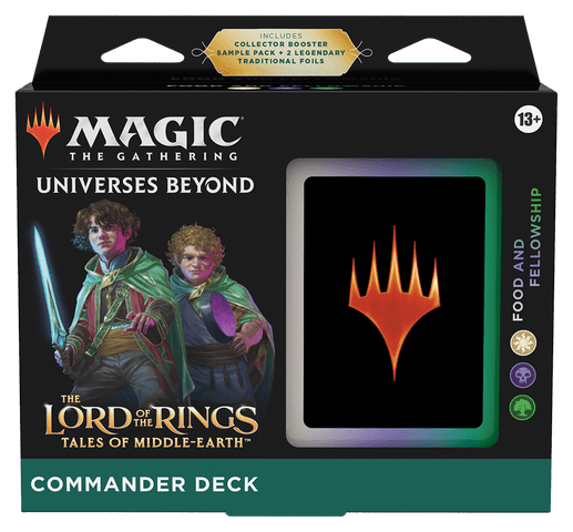 The Lord of the Rings: Tales of Middle-Earth Commander Deck - Food & Fellowship (PREORDER JUNE 16)
