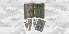 bicycle playing cards - tactical field
