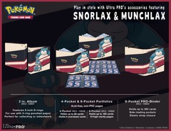 Snorlax + Munchlax 9 Pocket Binder