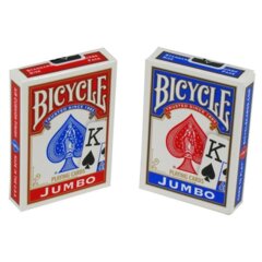 Jumbo Bicycle Playing Cards Blue