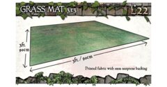 Battle Systems - 3x3 Grassy Field Mat
