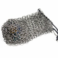 Chainmail Dice Bag - Red