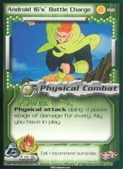 Android 16's Battle Charge - 150 - Unlimited Edition - Flat Foil