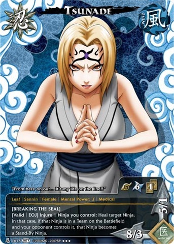 Tsunade - N-1616 - Super Rare - Unlimited Edition - Foil - Naruto 