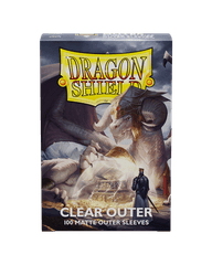Dragon Shield - Clear Outer Standard Matte Sleeves (100 ct.)