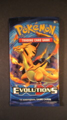 XY Evolutions Booster Pack UNWEIGHED