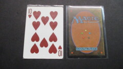 (1) Ten of Hearts Yaquinto Playing Card