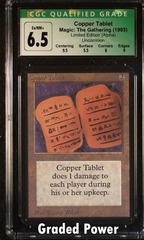 Copper Tablet CGC 6.5  Inked