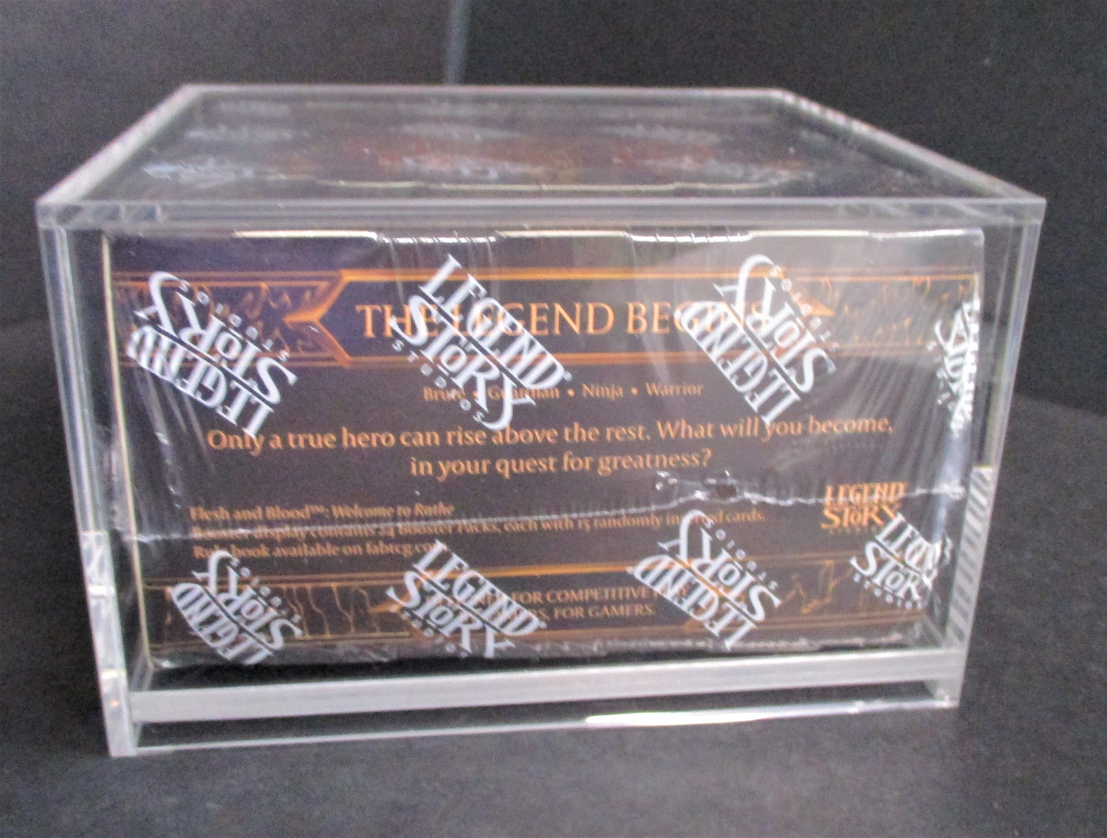 Flesh and Blood Acrylic Booster Box Display (60012)