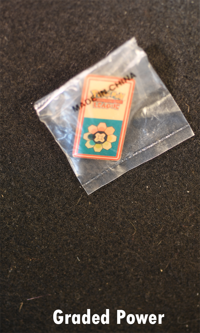 Rainbow Badge Pin Pokemon League