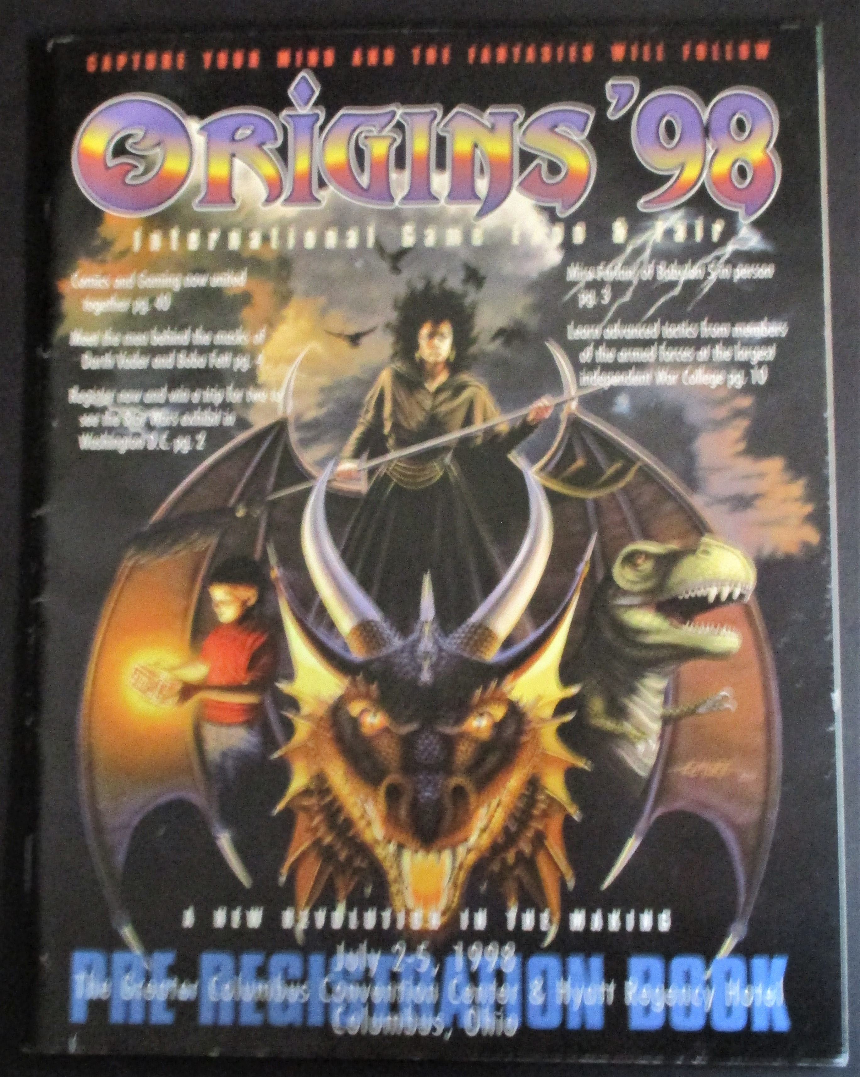 Origins 98 International Game Expo & Fair Catalogue NM