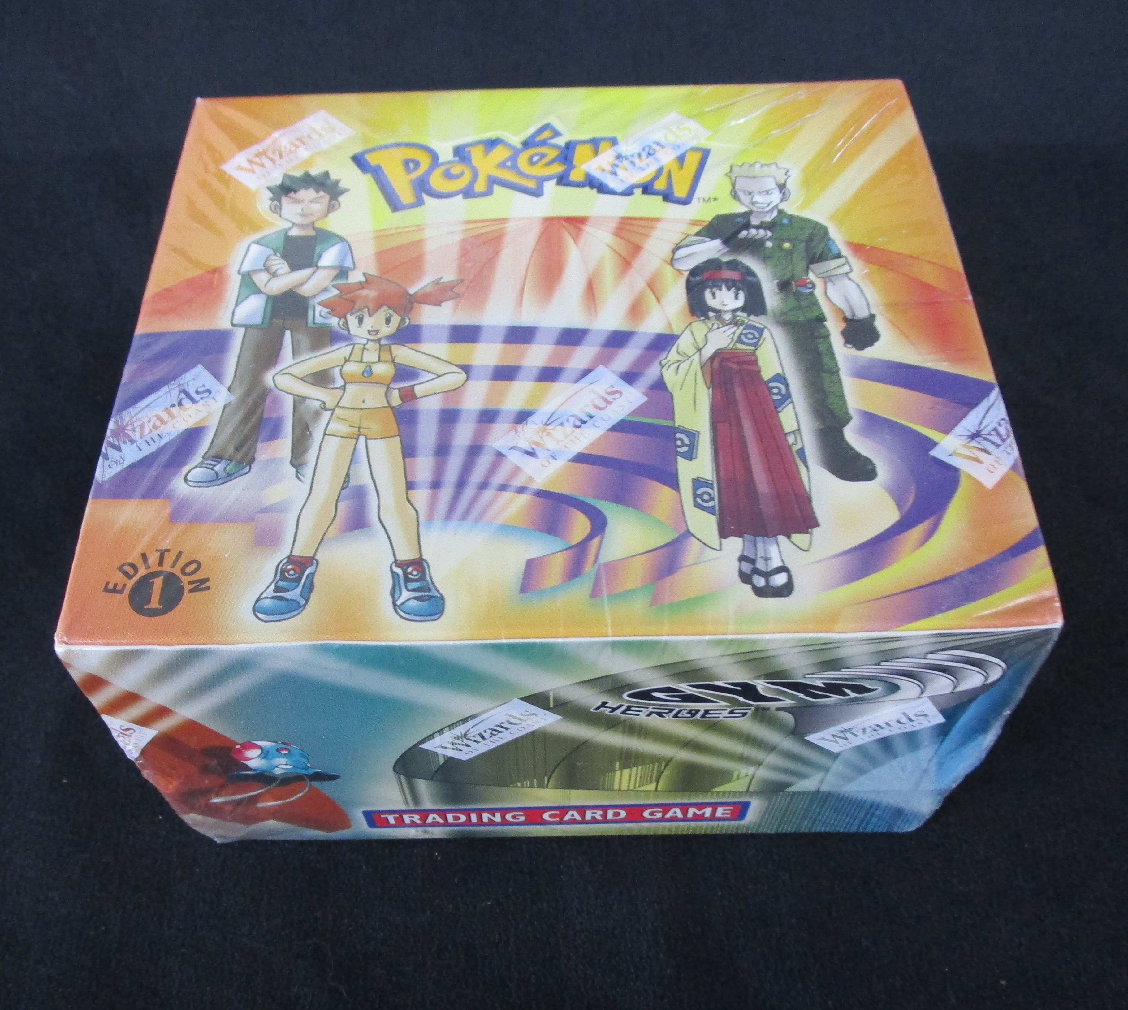 Gym Heroes 1st Edition Booster Box Sealed (ME)