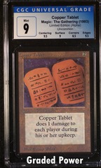 Copper Tablet CGC 9