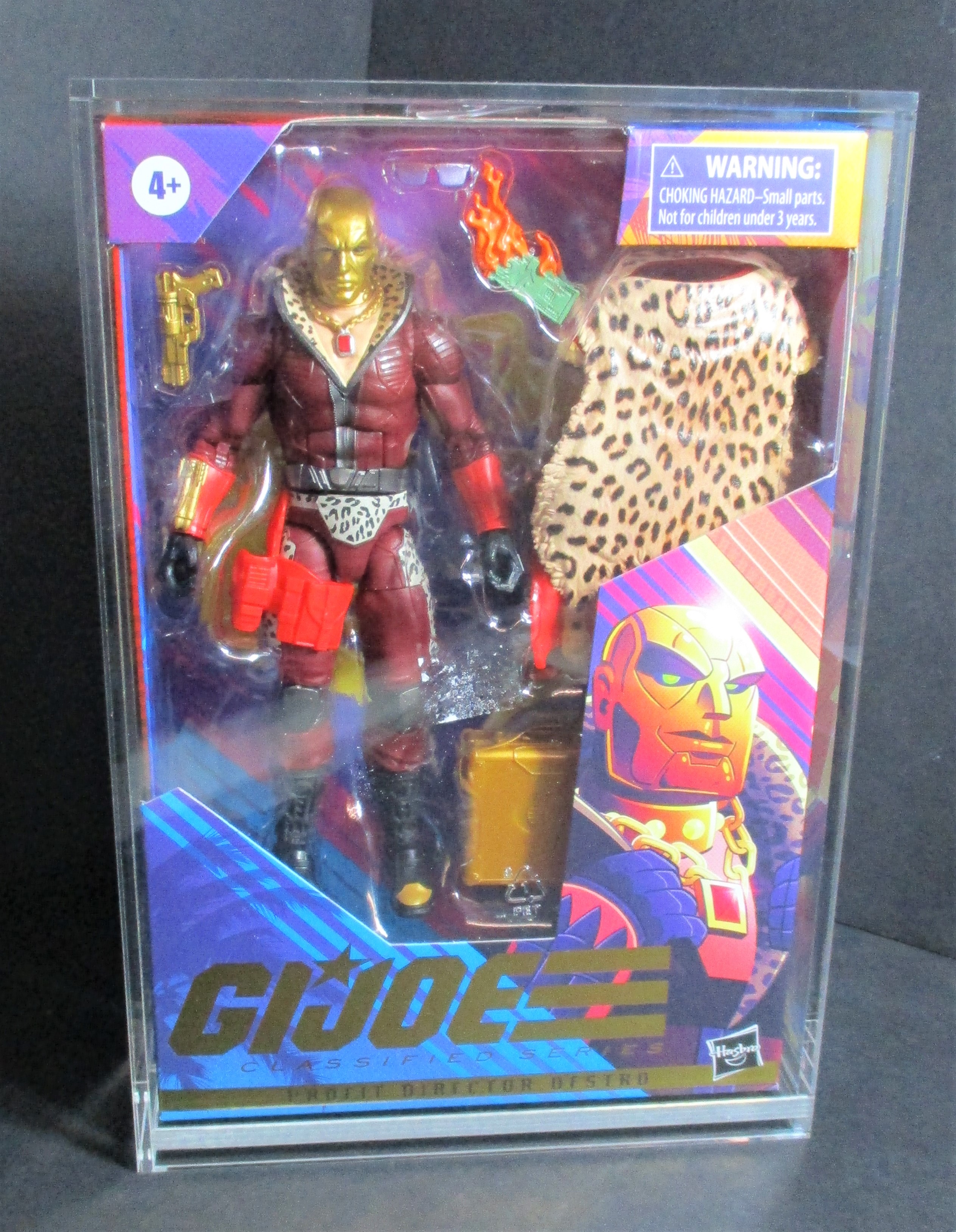 G.I. Joe 6 Action Figure Acrylic Display Guard (60037)