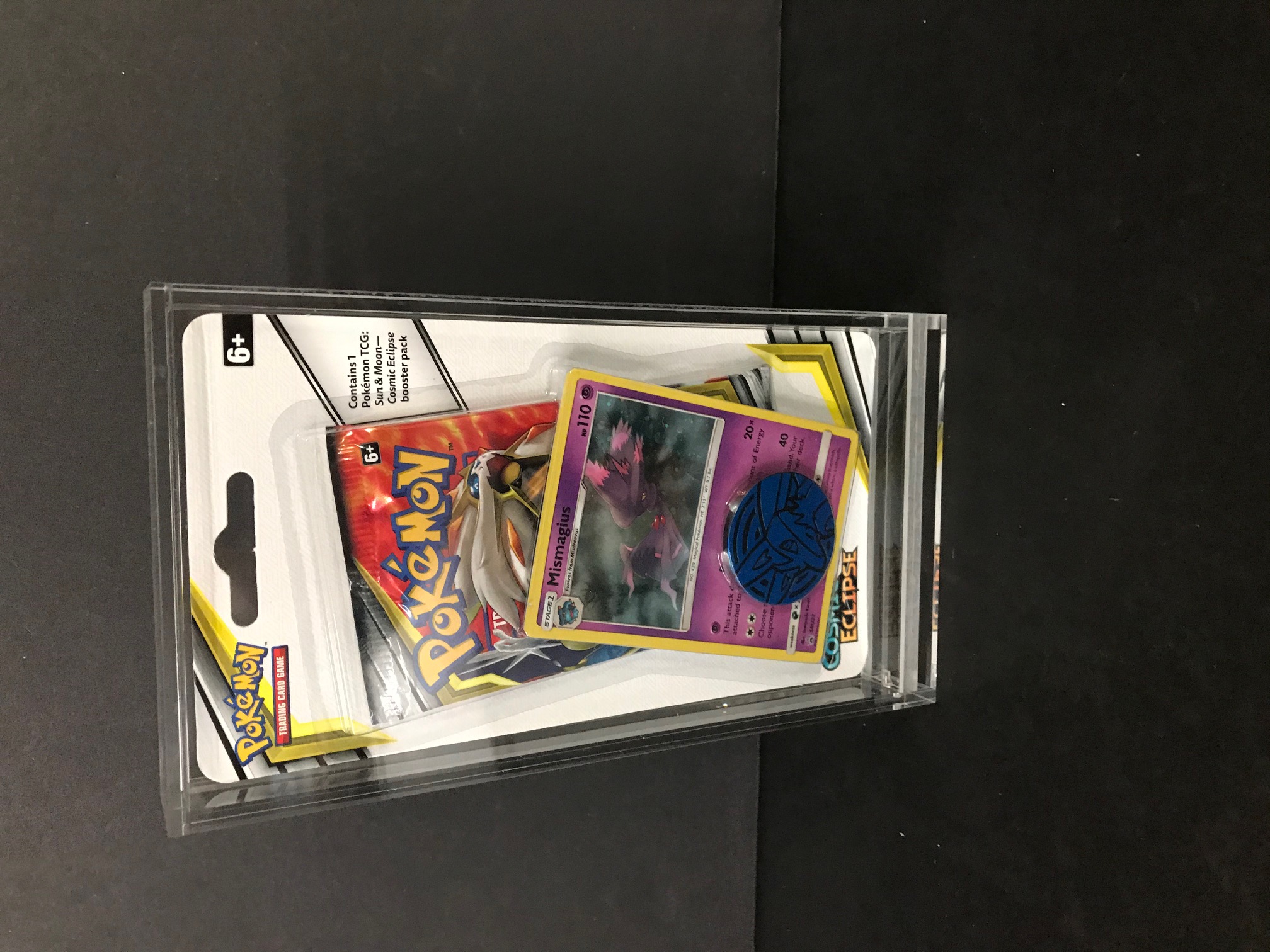 Pokemon 5x Acrylic Blister Booster Pack 1 Display Guard (60028)