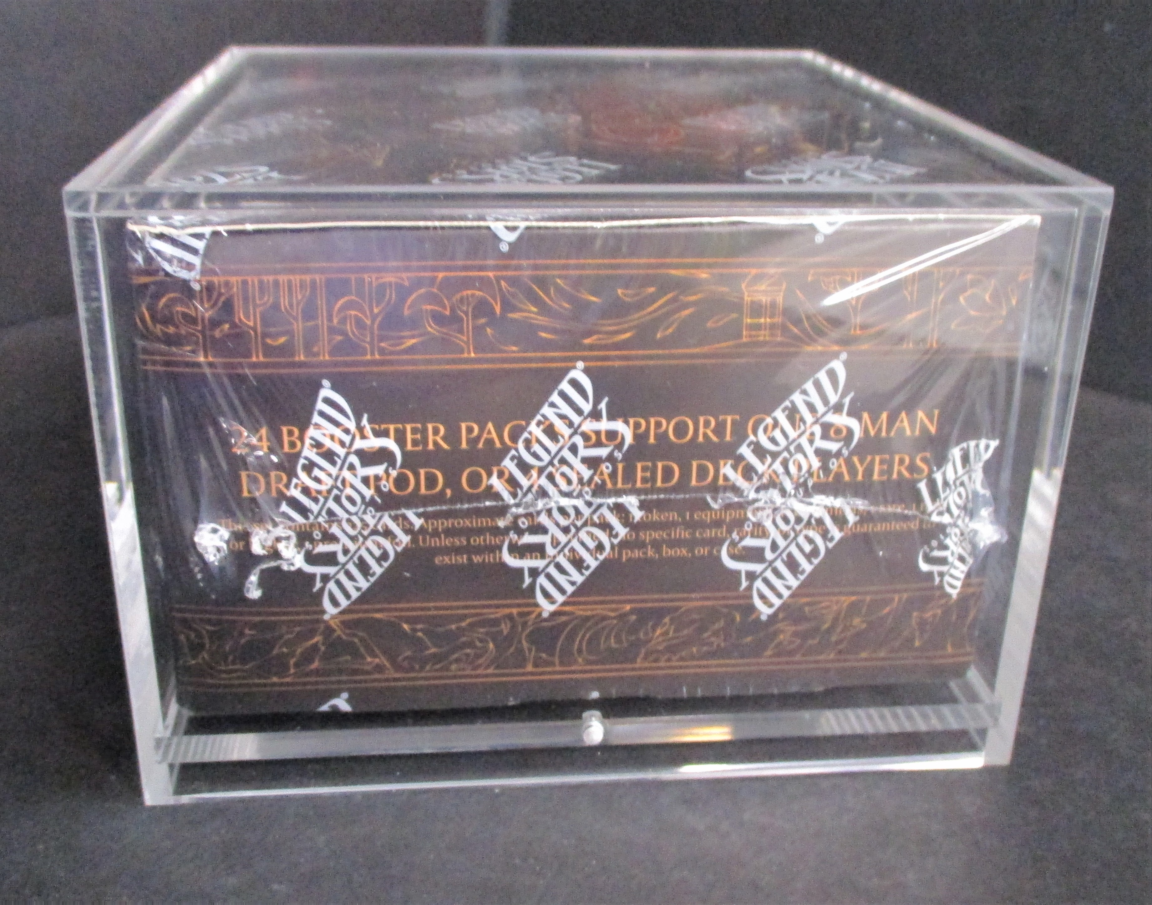 60012 Flesh and Blood 5x Acrylic Booster Box Display 