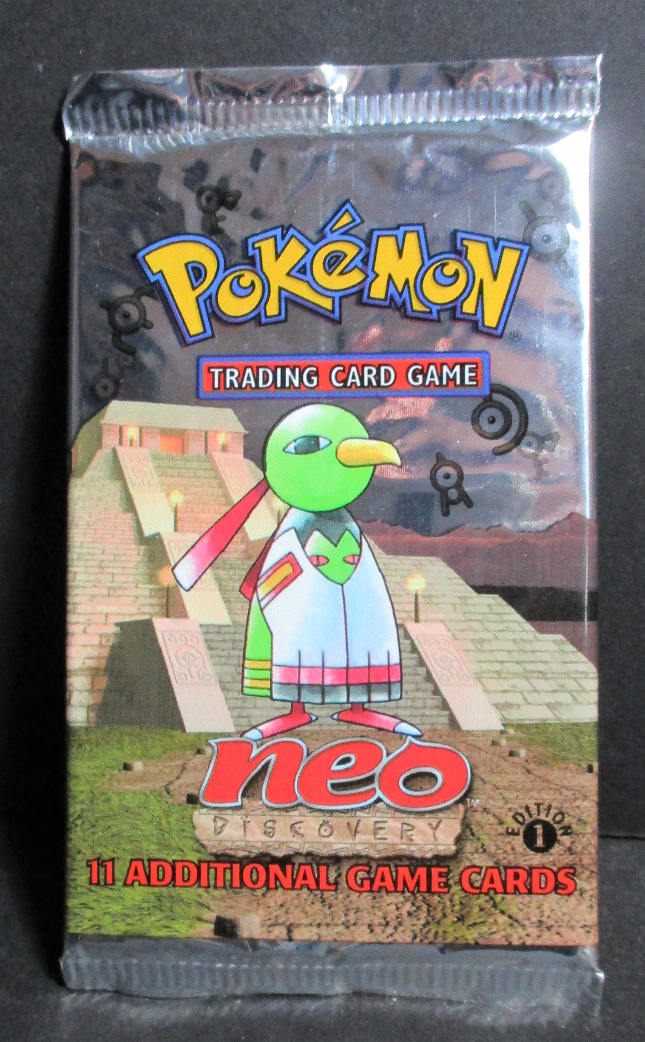 Neo Discovery 1st Edition Xatu Artwork Booster Pack Unweighed