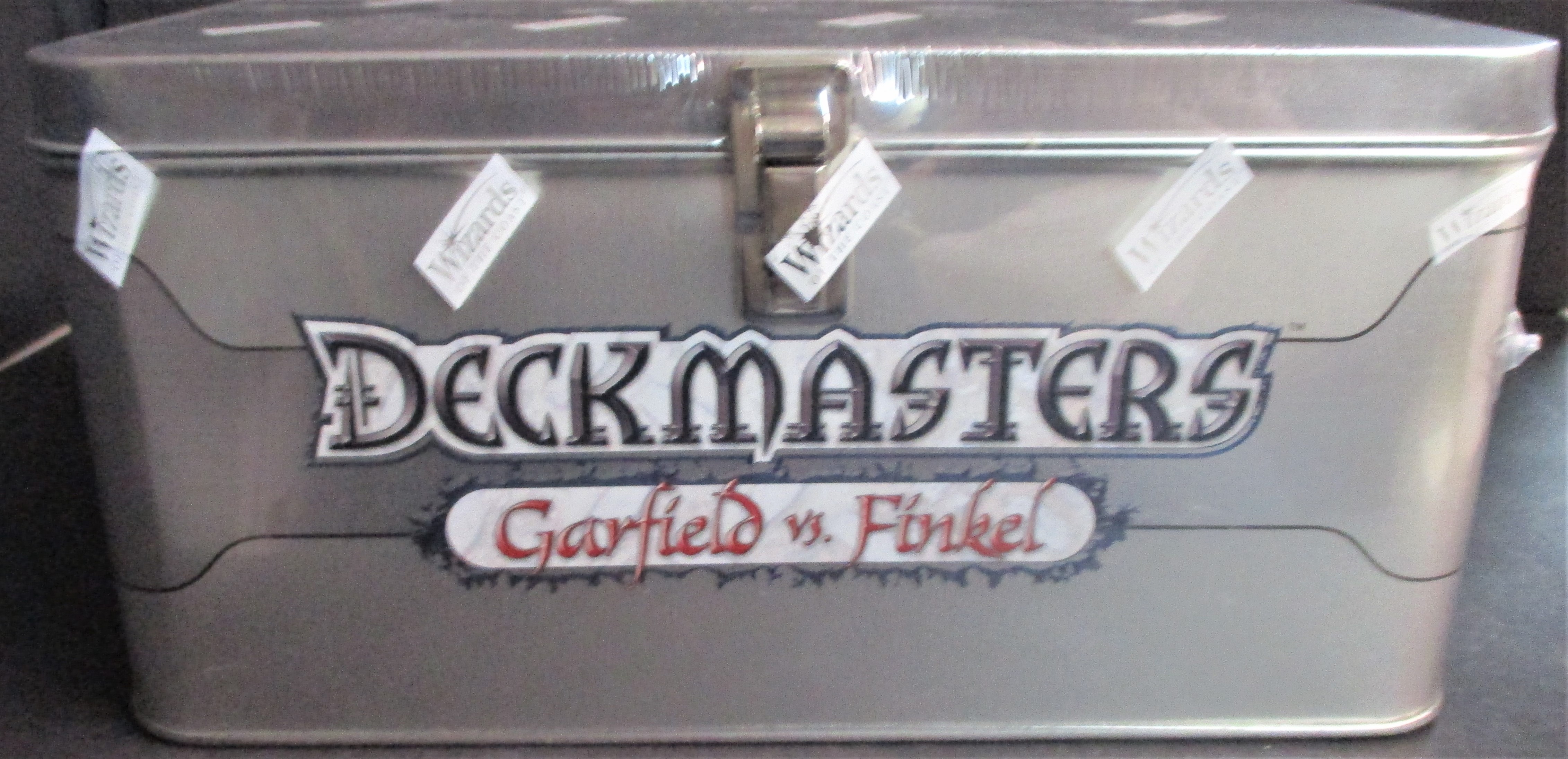 DeckMasters Garfield vs. Finkel Tin Set SEALED JB