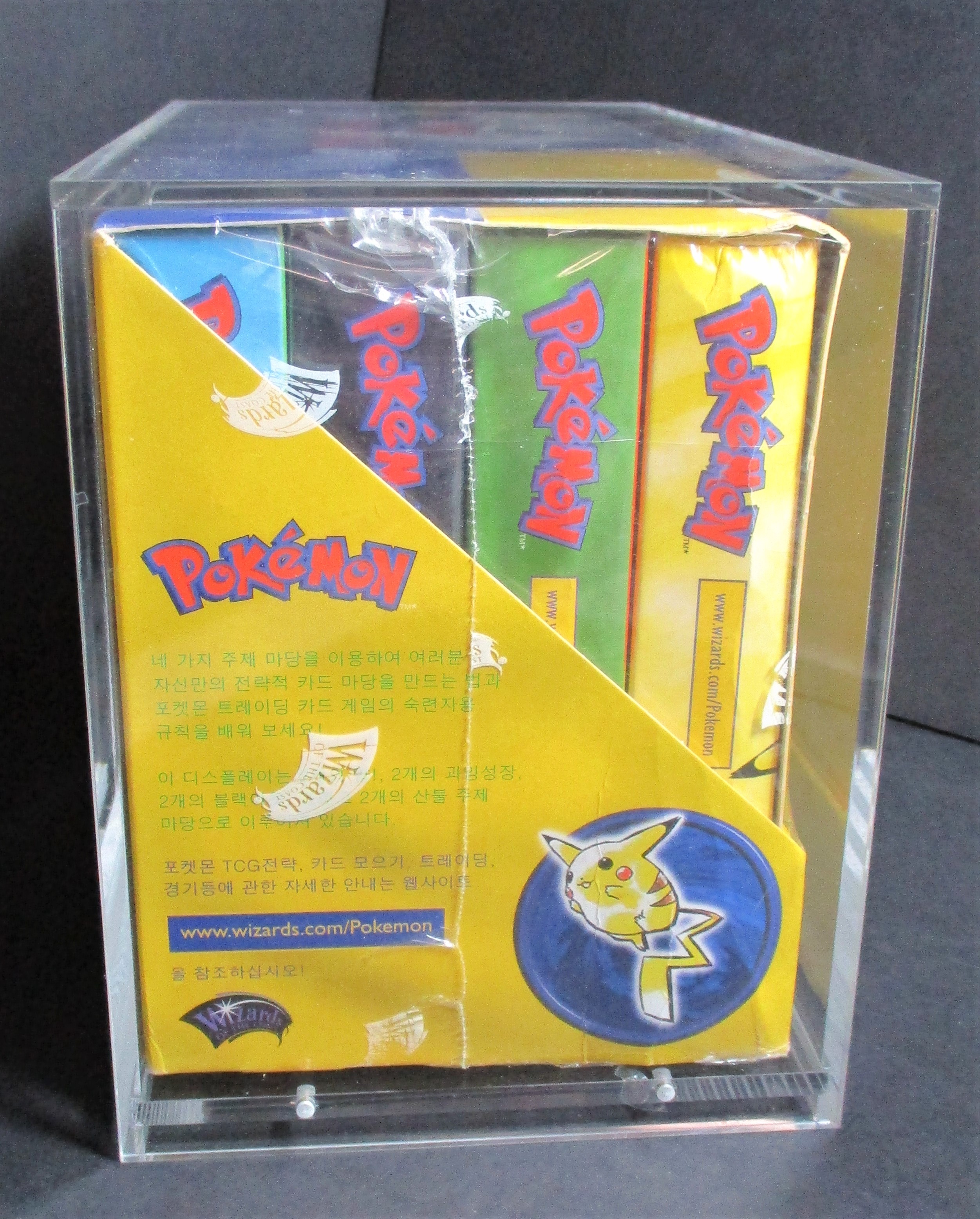 Pokemon Preconstructed Box 8 Deck Acrylic Display Guard (60031)