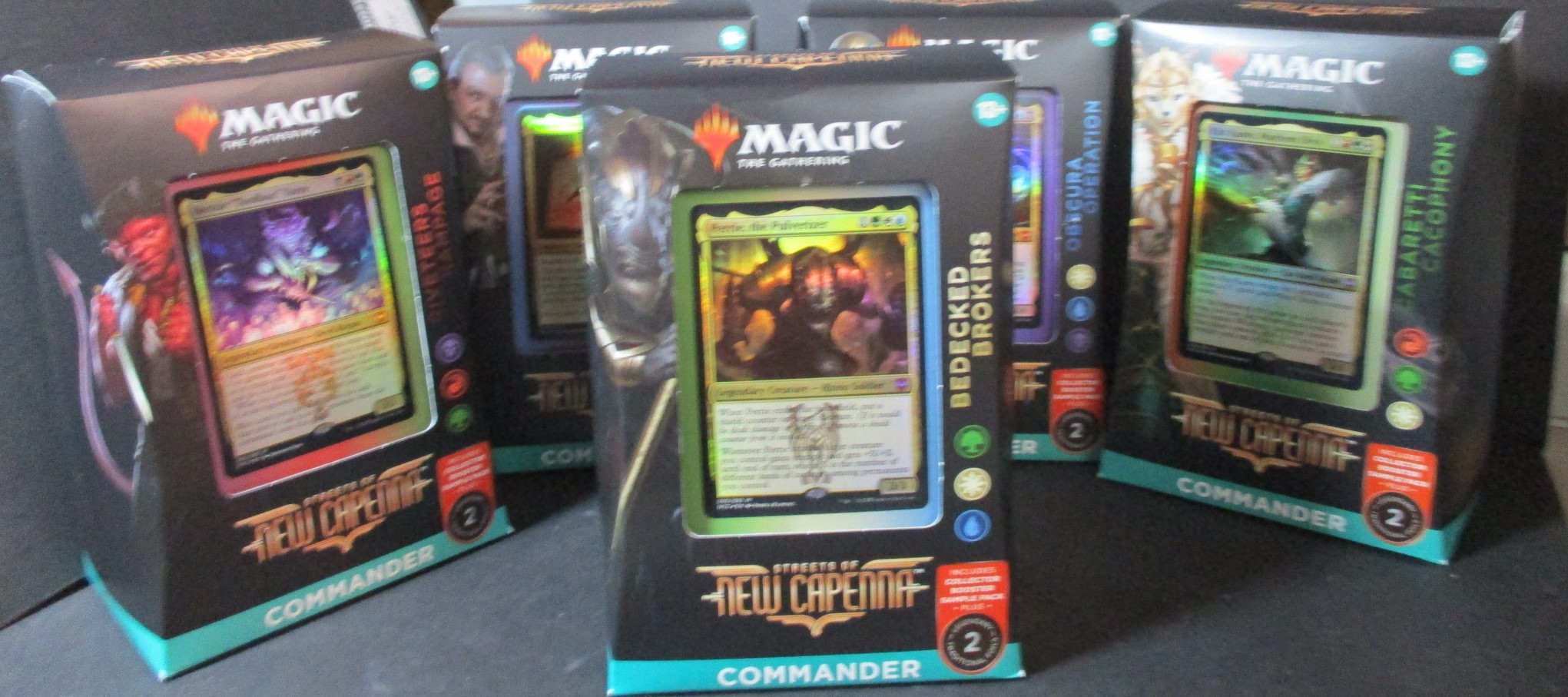 Streets of New Capenna Commander Deck Set of Five