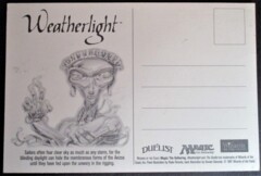 Wizards of the Coast Weatherlight Postcard